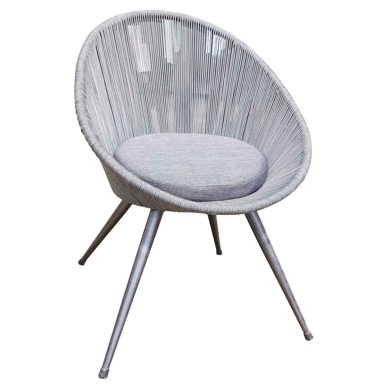 Egg rope chair