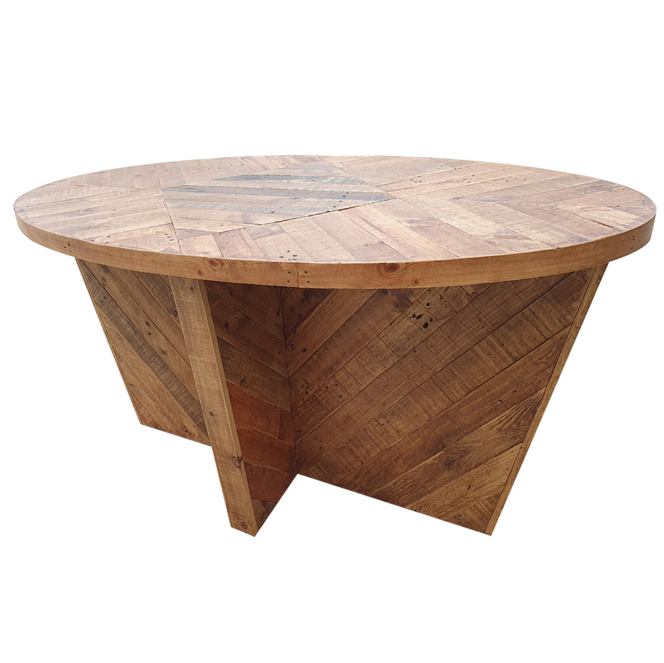 Reclaimed Droplets Dining Table